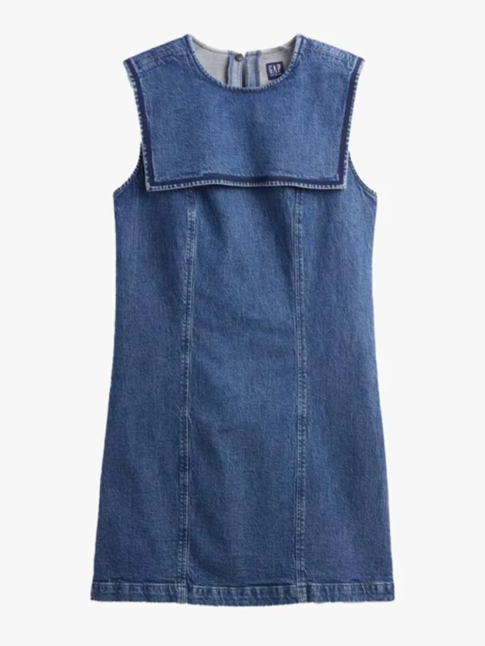 NWT Gap × DÔEN Denim Sailor Mini Dress